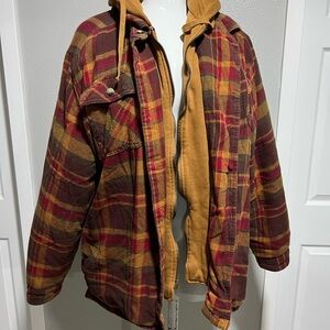 Legendary Whitetails Men's Plaid Jacket with Hood